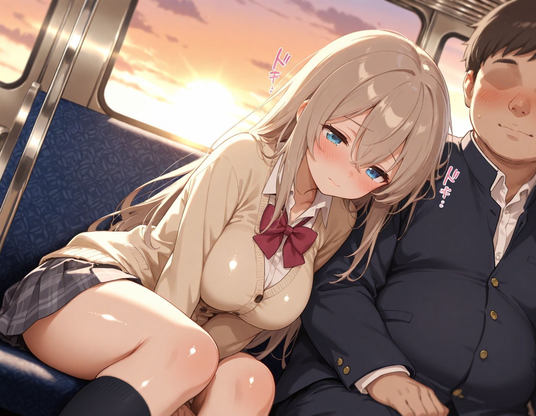 サンプル画像1:放課後種付け倶楽部  催●電車編(フライドポテト) [d_672181]