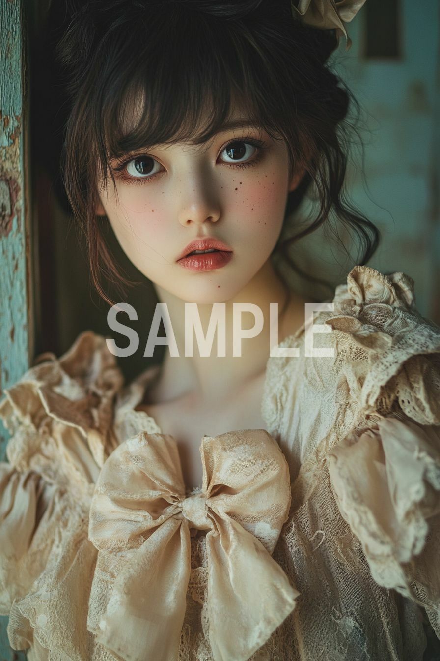 サンプル画像2:AI美女図鑑 2025ハロウィン編(愛だろAi) [d_672188]