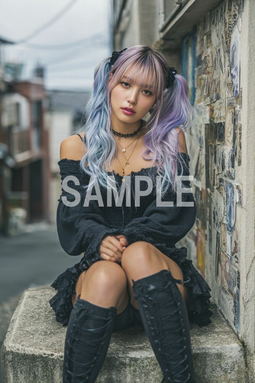 サンプル画像3:AI美女図鑑 2025ハロウィン編(愛だろAi) [d_672188]