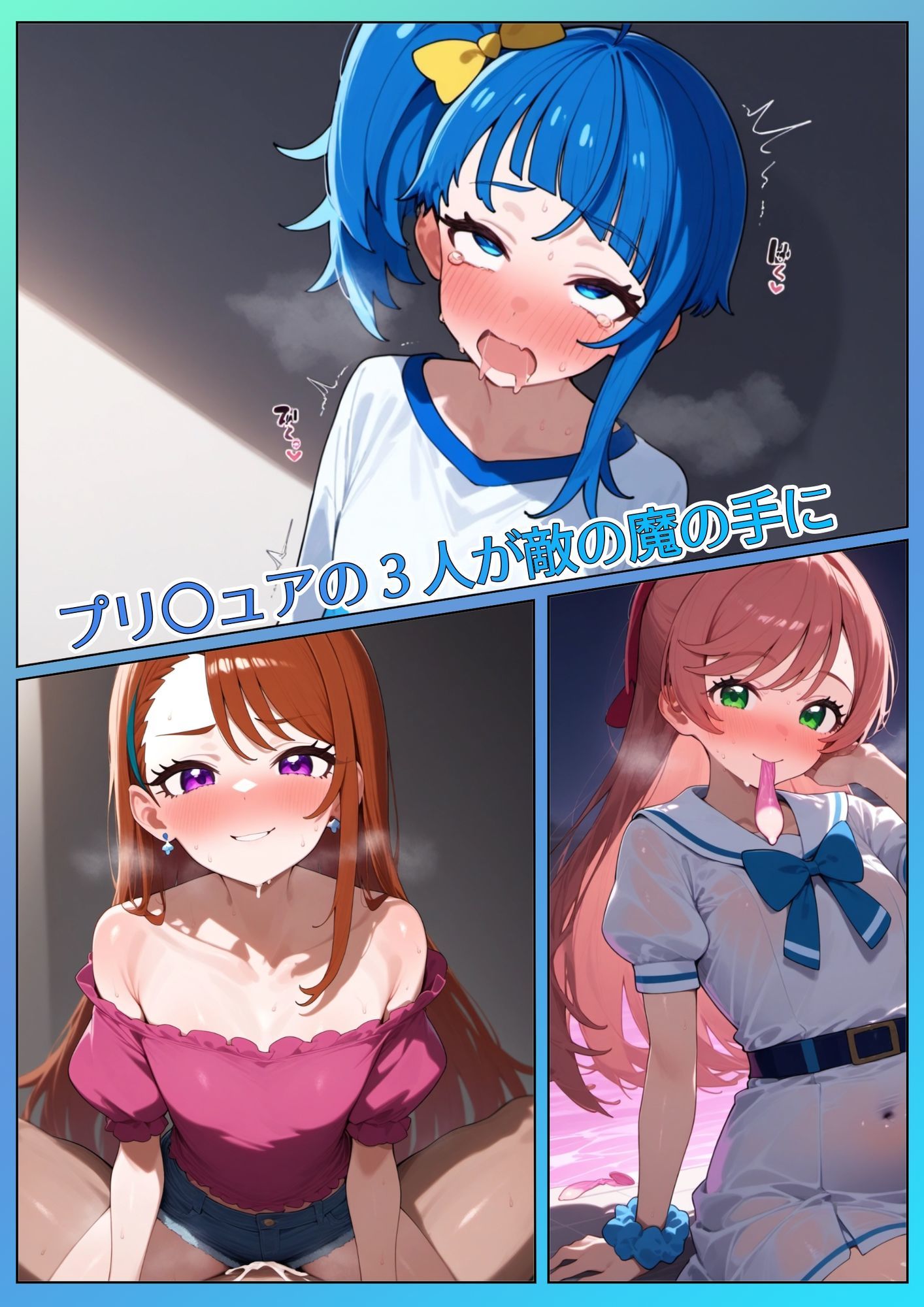 サンプル画像1:ひろげるスカイプリ〇ュア(さきっぽ5センチメートル) [d_672317]