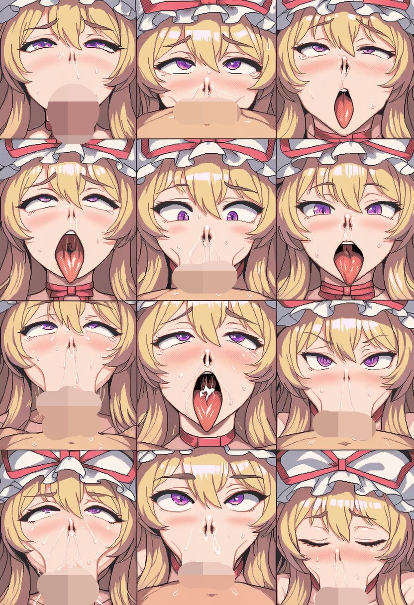 サンプル画像3:フェラ八雲ピクセル(gg-creation891) [d_672351]