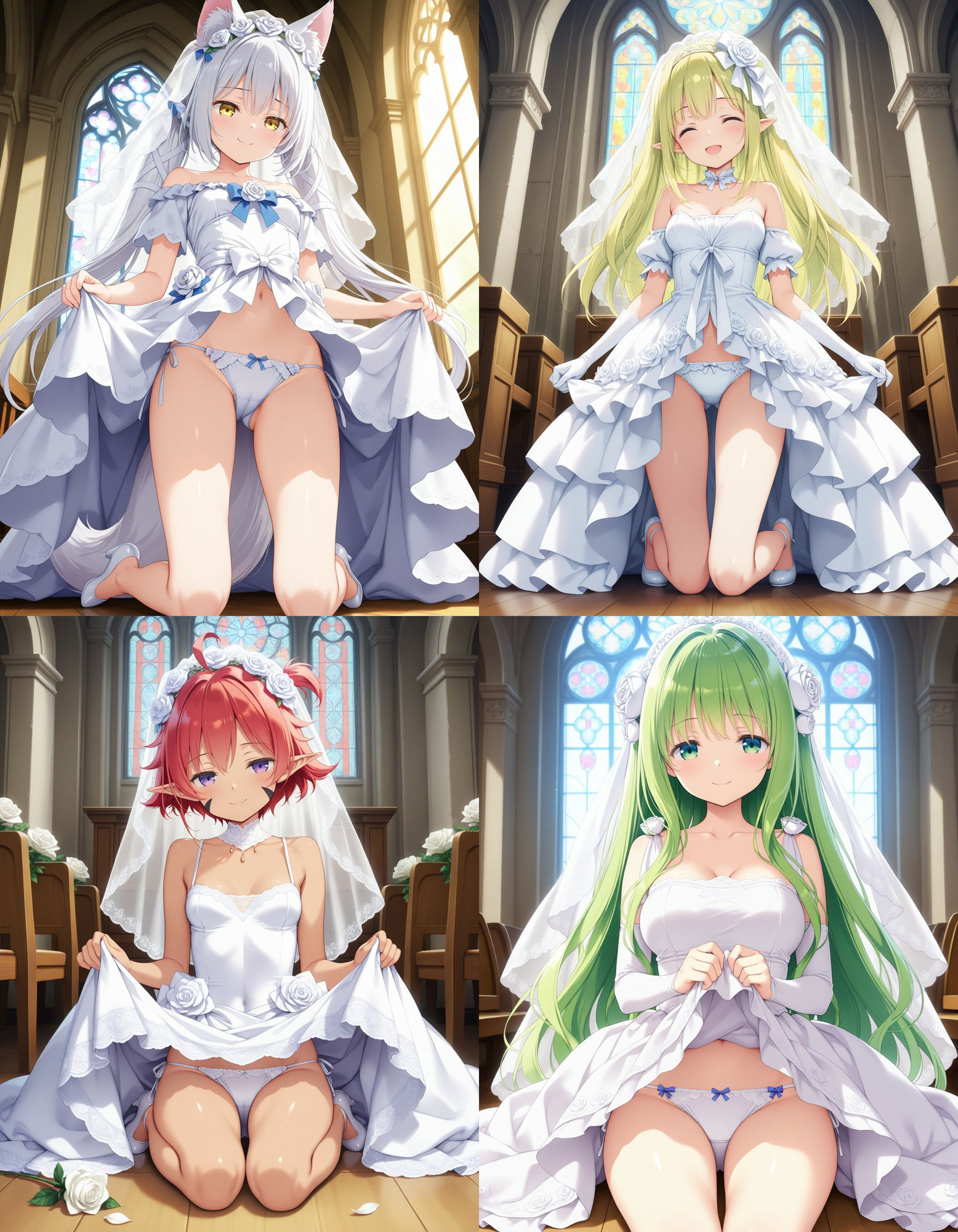 性霊幻想記〜11人のヒロイン達のえっちなCG集〜花嫁衣裳編2 画像1