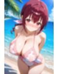 育代さん〜みゆきママ〜がホントの世界では絶対着てくれない水着を着てくれるCG集