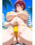 育代さん〜みゆきママ〜がホントの世界では絶対着てくれない水着を着てくれるCG集
