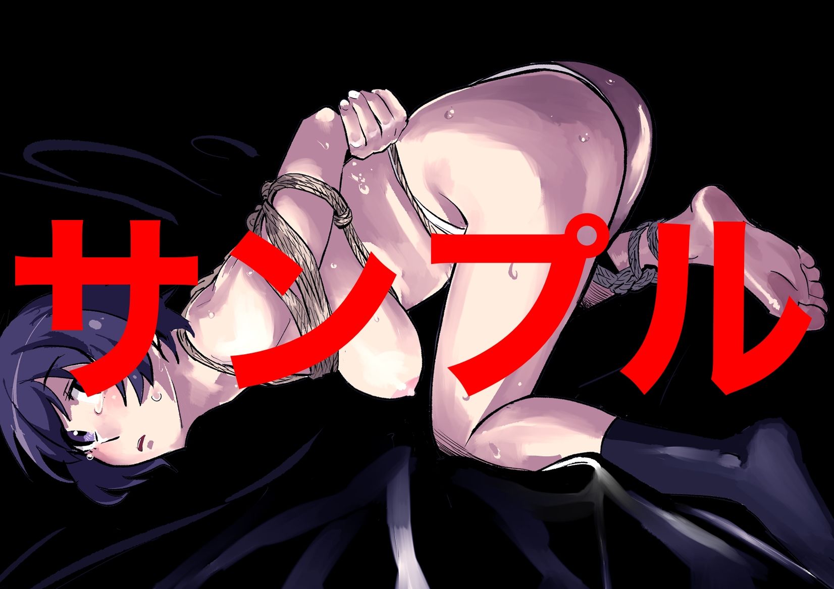 サンプル画像3:化物語  SM緊縛(しゃがみ小パンチ) [d_672566]