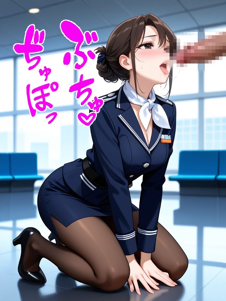 サンプル画像3:清楚なCAは性欲モンスター〜制服の奥に隠された本性〜(さーくるNoir Trail) [d_672587]