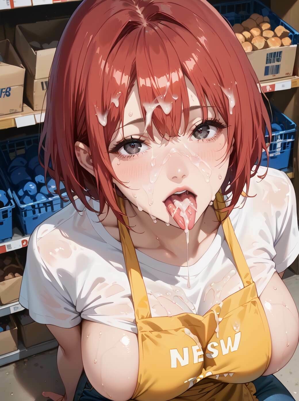 サンプル画像6:倉庫バイトは最高すぎた2！地味な倉庫バイトは童貞には最高すぎた！200枚(ぷにぷに.com) [d_672605]