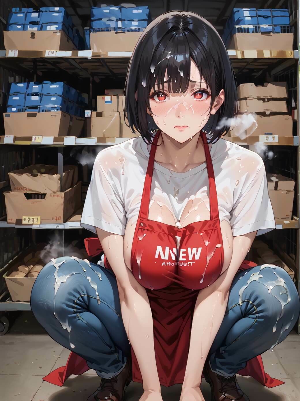 サンプル画像3:倉庫バイトは最高すぎた4！地味な倉庫バイトは童貞には最高すぎた！200枚(ぷにぷに.com) [d_672614]