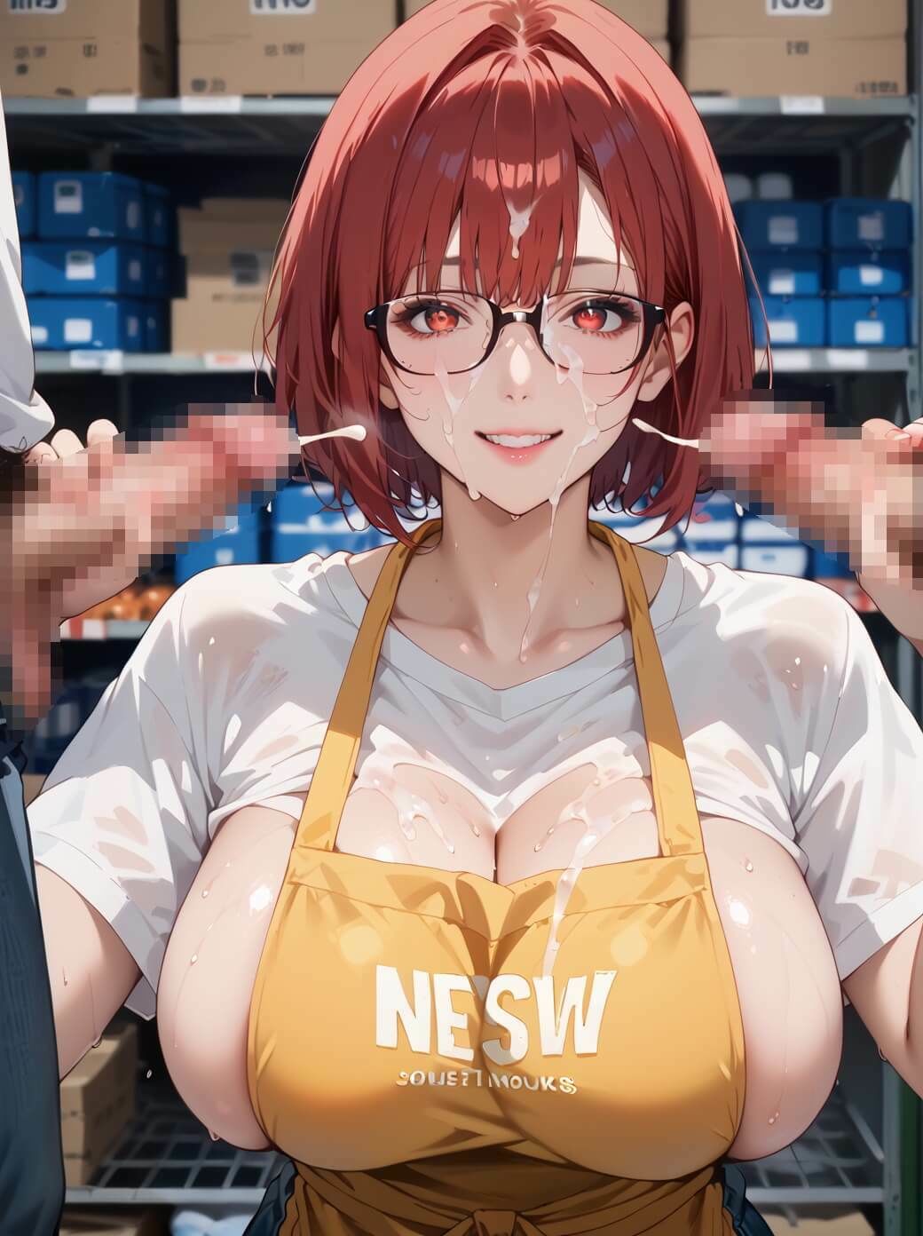 サンプル画像2:倉庫バイトは最高すぎた6！地味な倉庫バイトは童貞には最高すぎた！200枚(ぷにぷに.com) [d_672618]