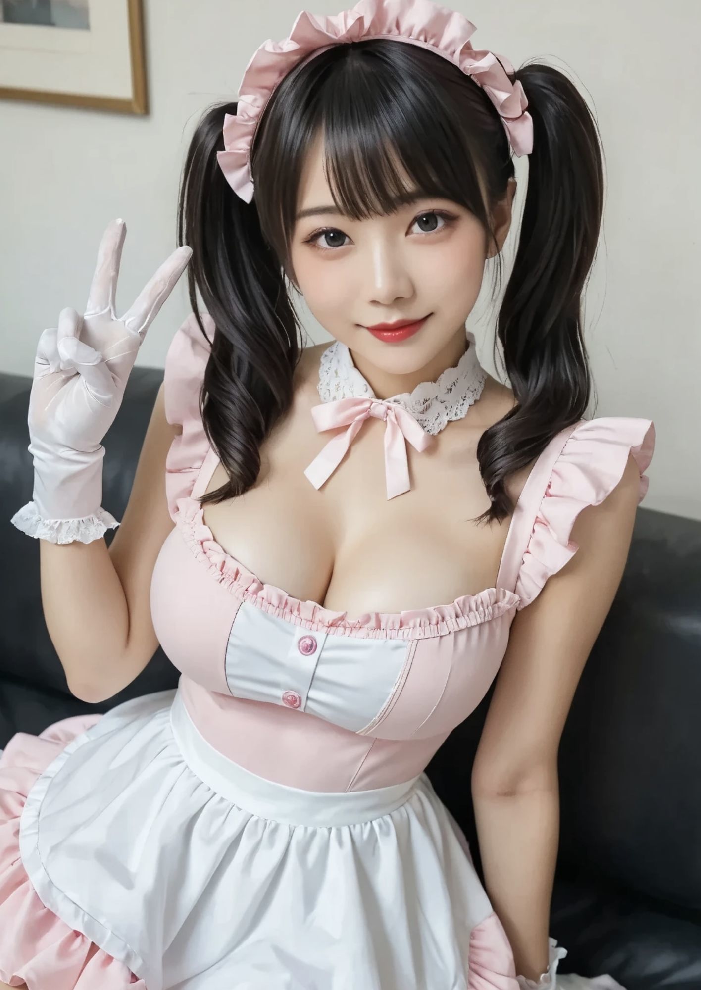 サンプル画像1:今日だけ！メイド！犬飼ヒマリ 3P追加スペシャル版(JPNLust) [d_672625]