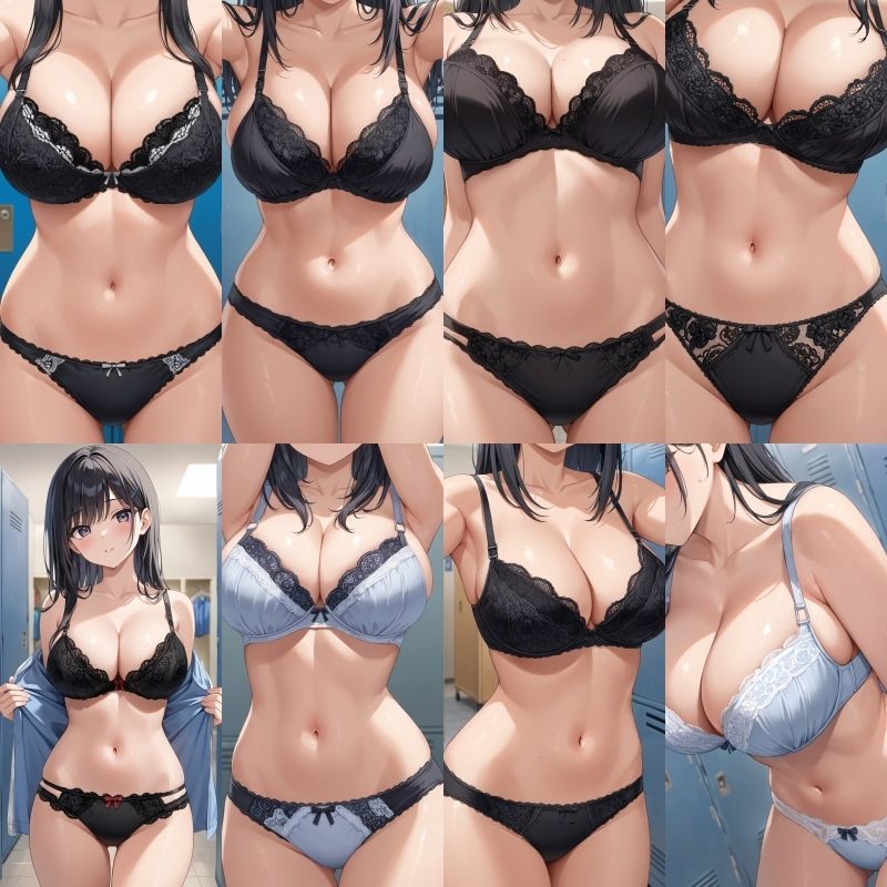 【女子更衣室盗撮】巨乳J〇レース下着 Vol.4【250枚】 画像8