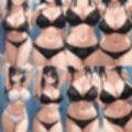 【女子更衣室盗撮】巨乳J〇レース下着 Vol.4【250枚】