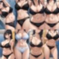【女子更衣室盗撮】巨乳J〇レース下着 Vol.4【250枚】