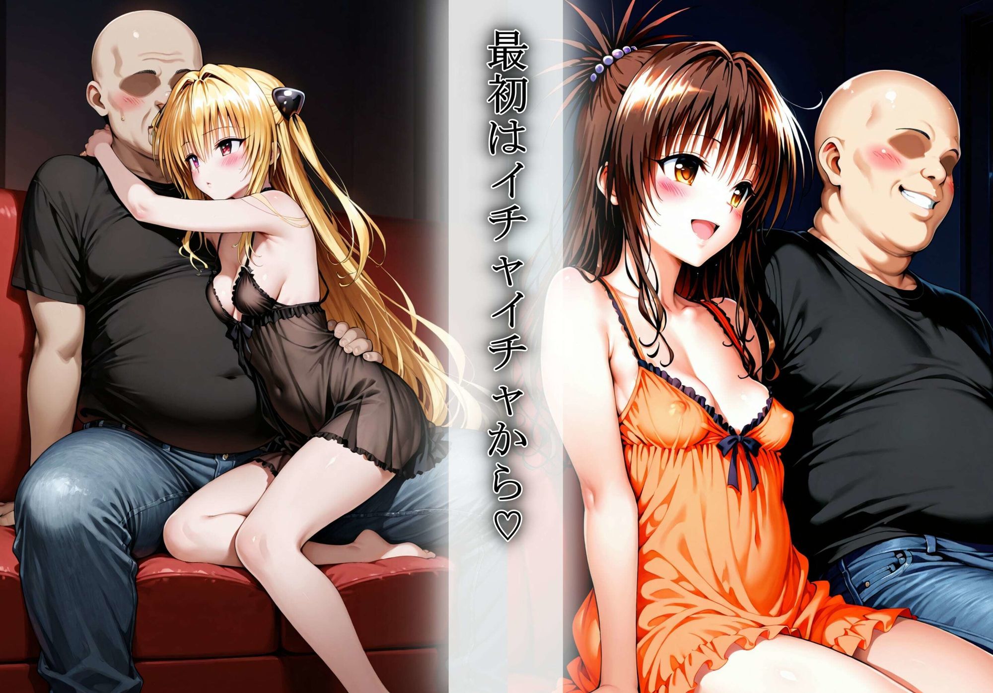 サンプル画像3:憧れのヒロインとHができるヒロイン高級ピンサロ店〜トラ〇ル ヤミ＆美柑編〜(プリプリプリティ) [d_672772]