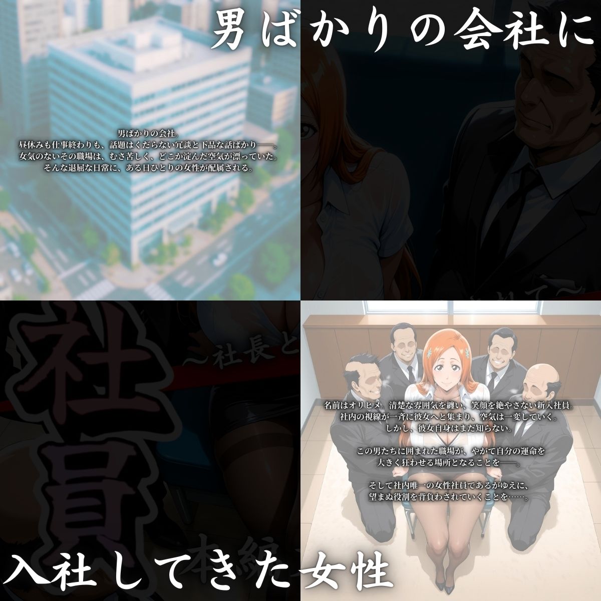 新入社員 〜社員と社長に◯姦されて〜 画像1