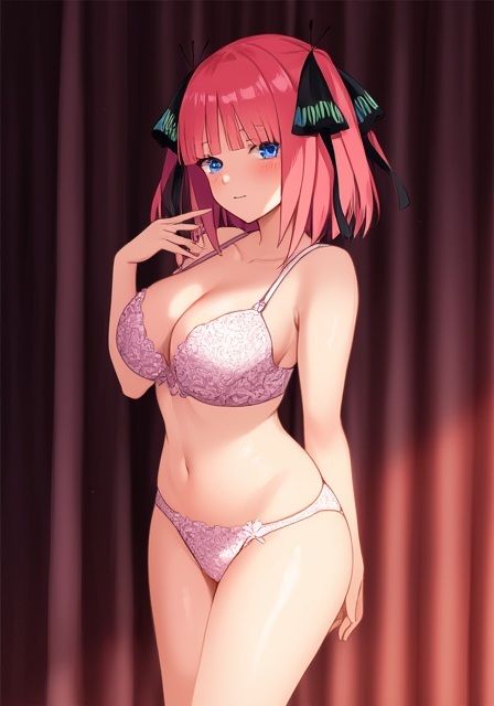 ツンデレデレ毒舌ちょろピンク髪巨乳少女ver5 画像1