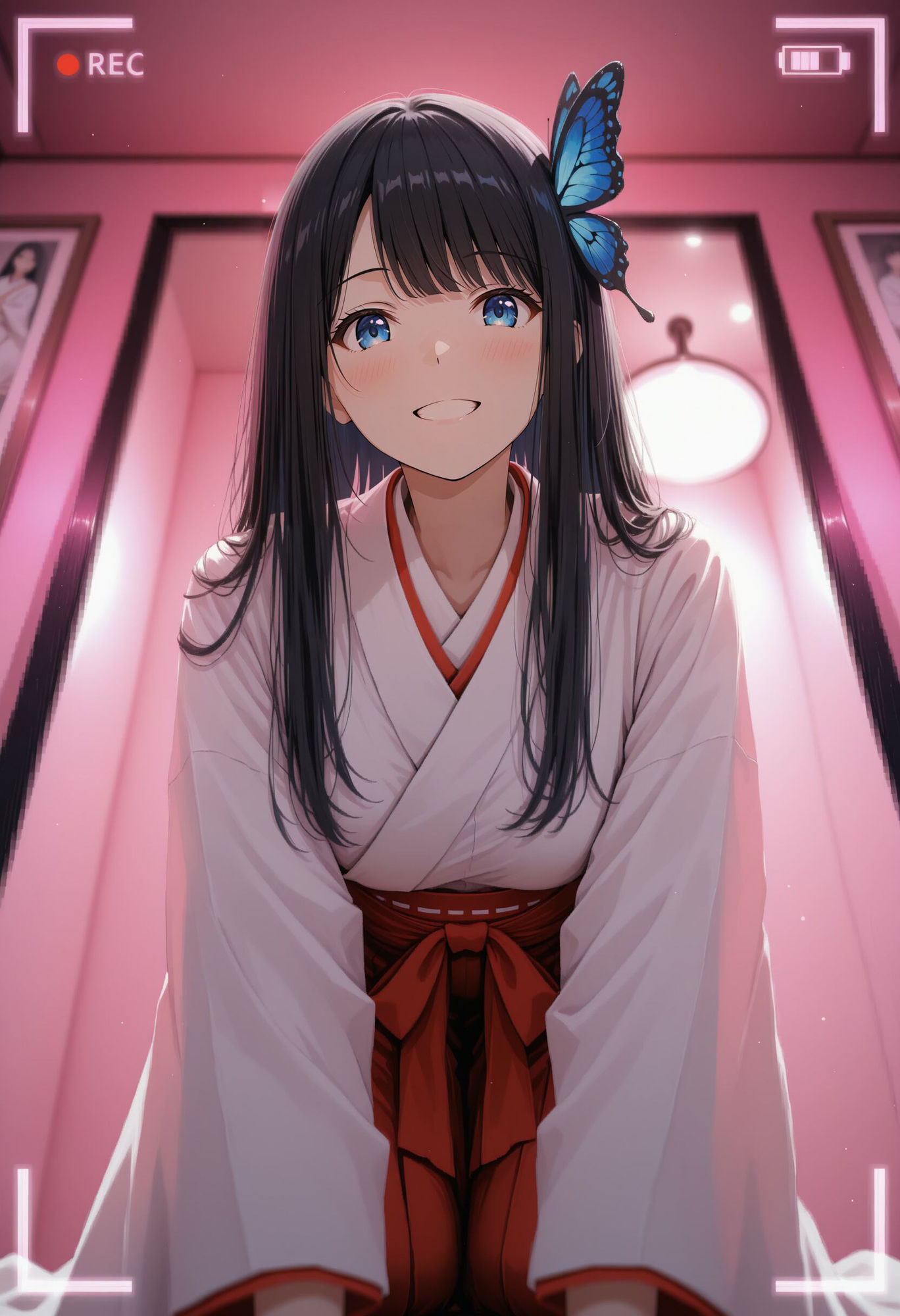 サンプル画像2:社会人コスプレイヤーの秘密ラブホ撮影会 巫女編(ゆめ花ろう) [d_672882]