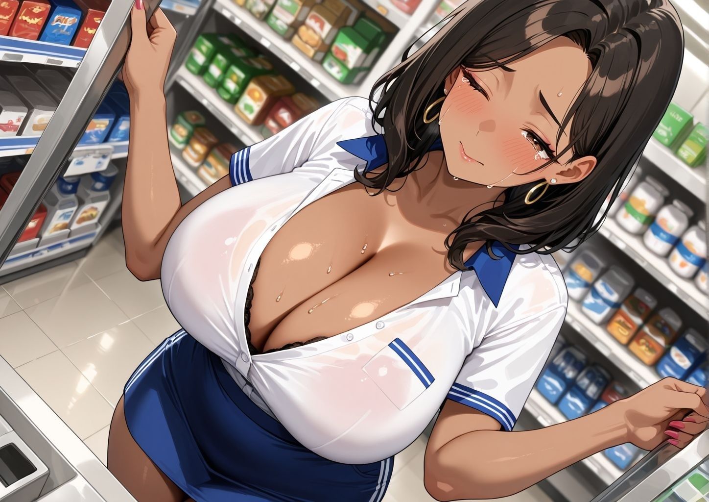 サンプル画像3:【500枚】バ先のギャル妻を寝取ってみた件(淫妻録) [d_673008]