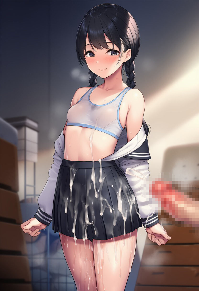 スカートにぶっかけ 2（500枚分） 画像7