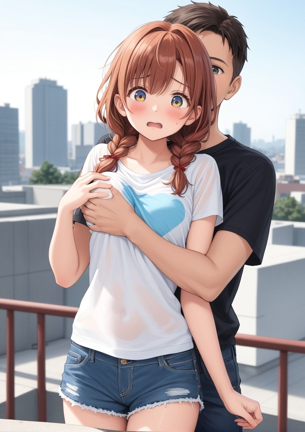 ちょっと服の上から胸を触らせてもらえませんか？_5