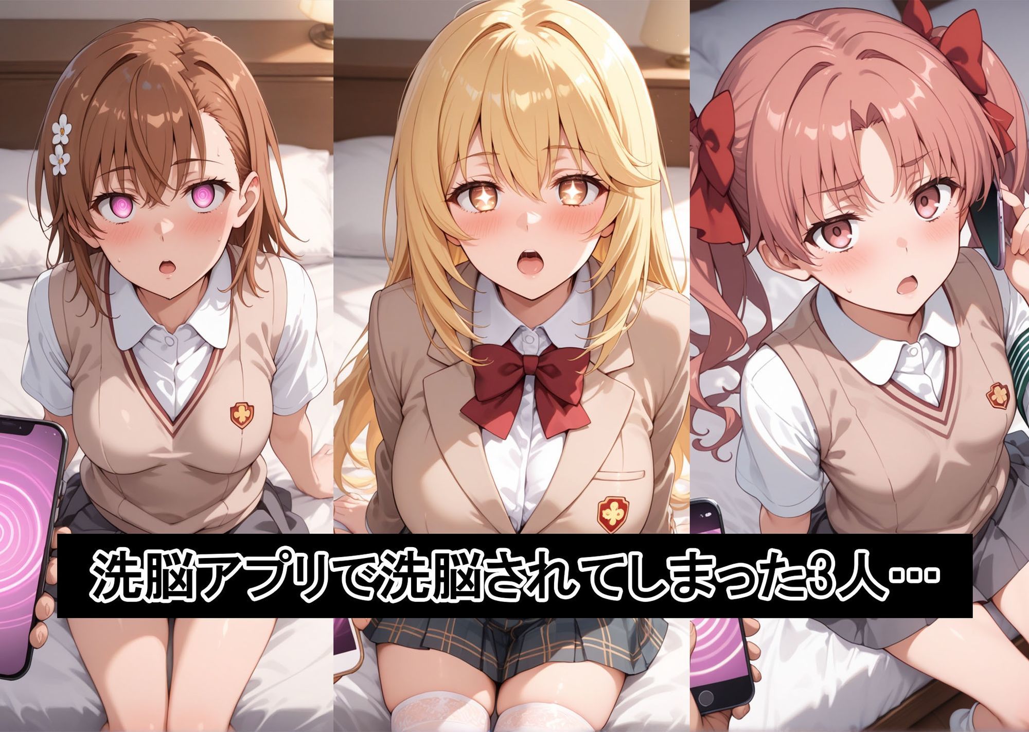 サンプル画像1:催●支配  とある科学の超電〇砲編(にゃんにゃん) [d_673090]