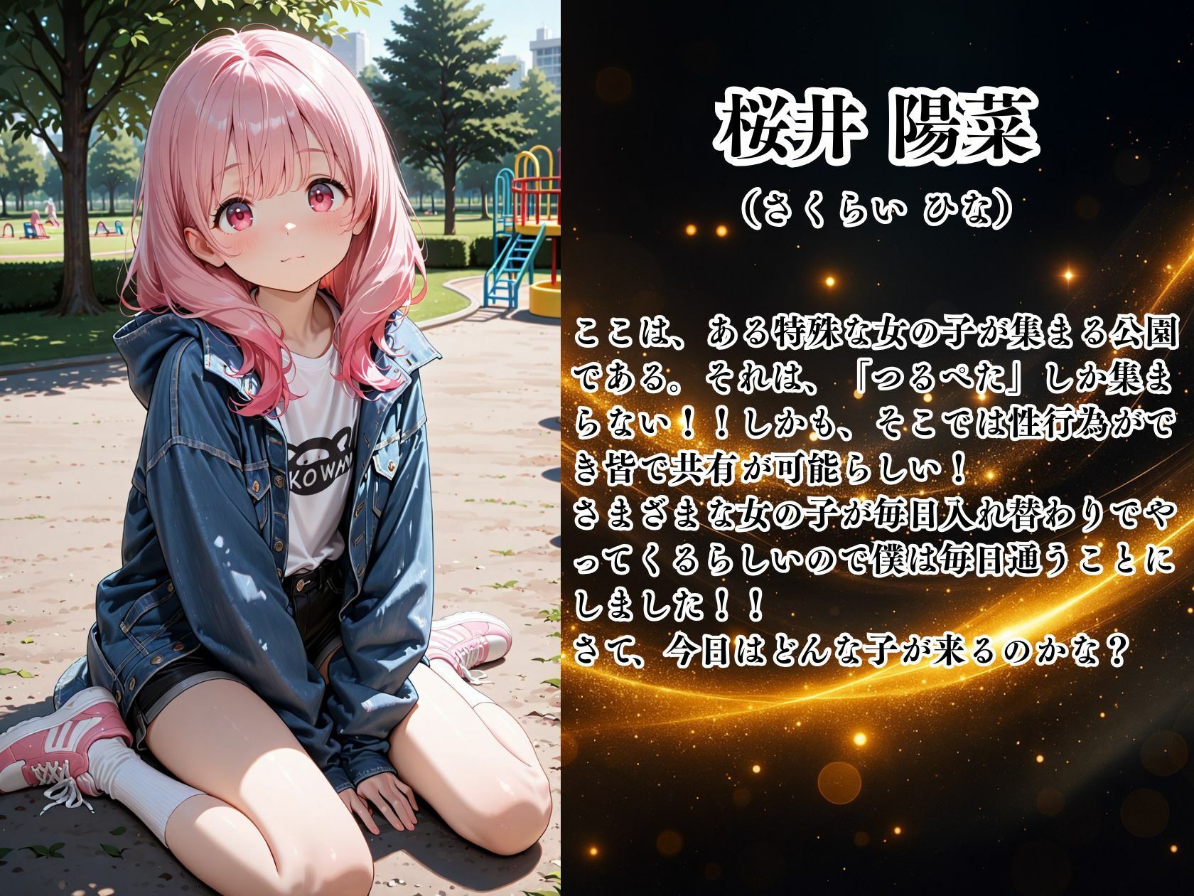 つるぺたが集まる共有の肉便器穴公園 〜桜井 陽菜編〜 サンプル画像 2