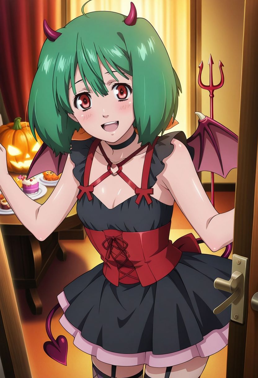 サンプル画像1:ランカ・リー  ハロウィンVer(ろくねこや) [d_673109]