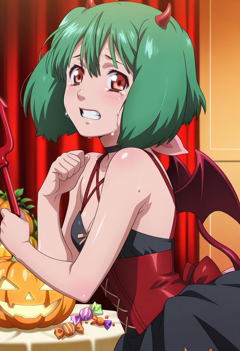 サンプル画像5:ランカ・リー  ハロウィンVer(ろくねこや) [d_673109]