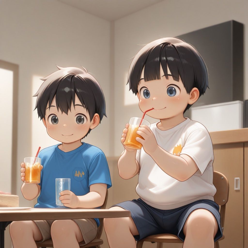 惚れ薬入りのジュース二人で飲んだら サンプル画像 2