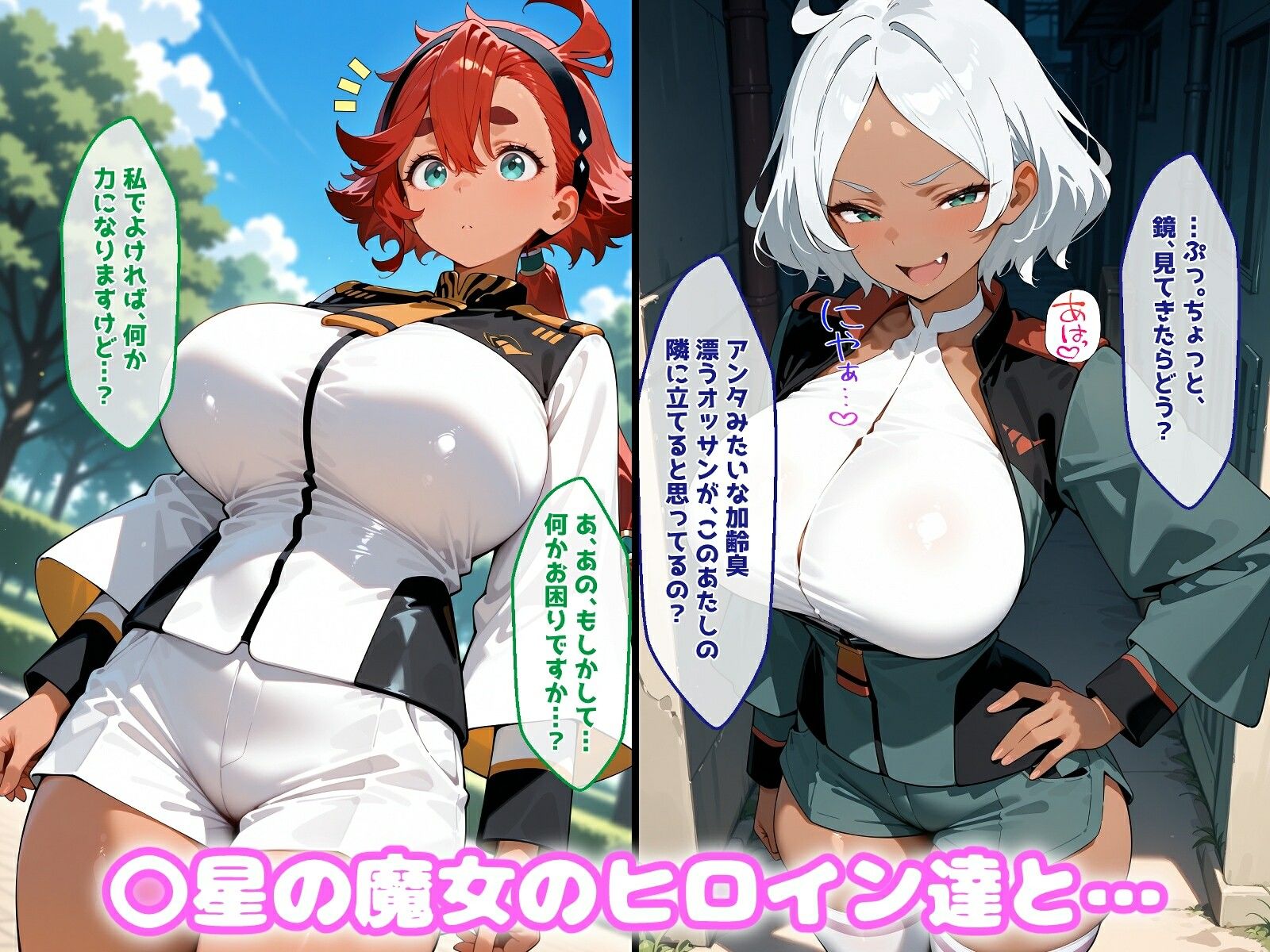 〇眠アプリで妊娠孕ませ  〇星の魔女のヒロインたちと膣内射精えっちする話 画像1