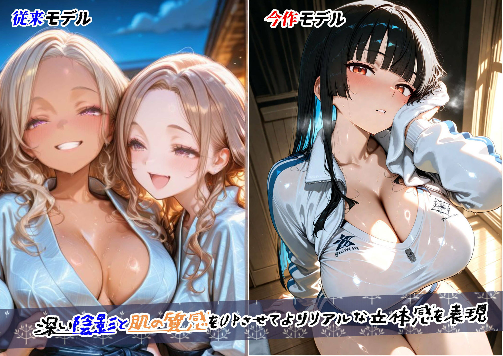 サンプル画像4:湯けむり〇Kトライアングル〜修学旅行の夜、僕は彼女たちのもの〜2(からだまっちんぐ事務局) [d_673397]