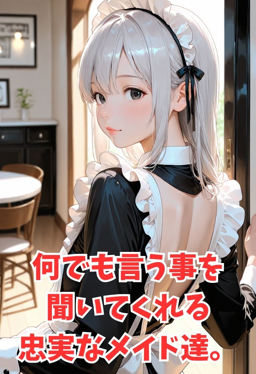 サンプル画像1:専属メイドのおちんぽ管理W(ジョニーデッパー) [d_673476]