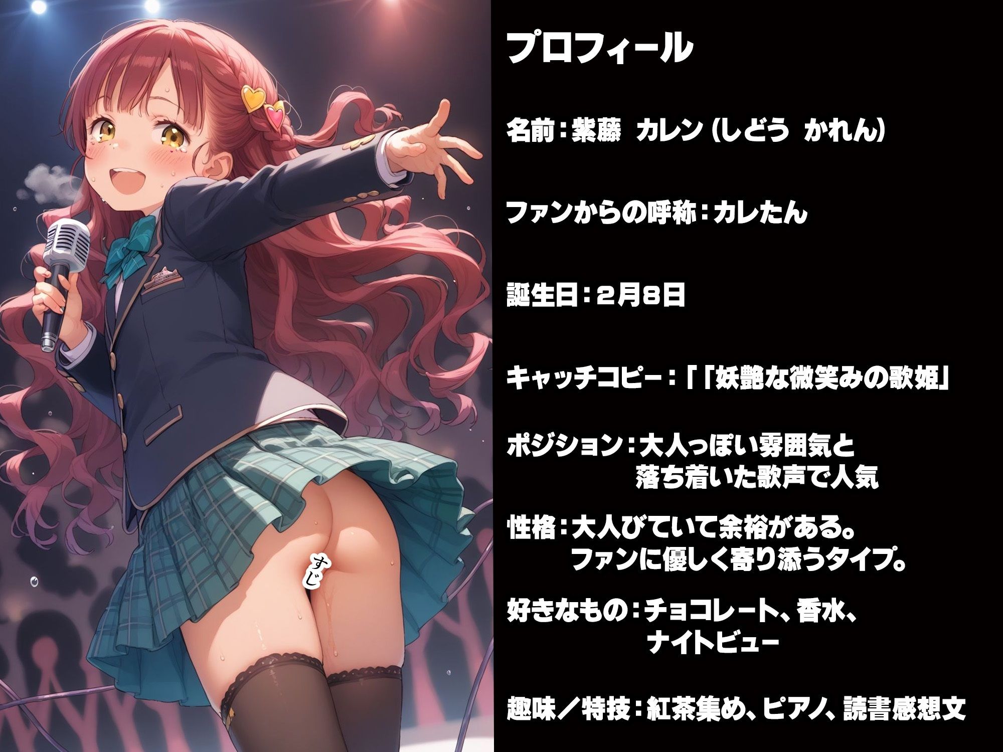 割れ目パイパンアイドル「SUGI」〜推しおまんこ図鑑〜センターを取るのは私よ！vol.2 パイナップル学士 エロ画像3