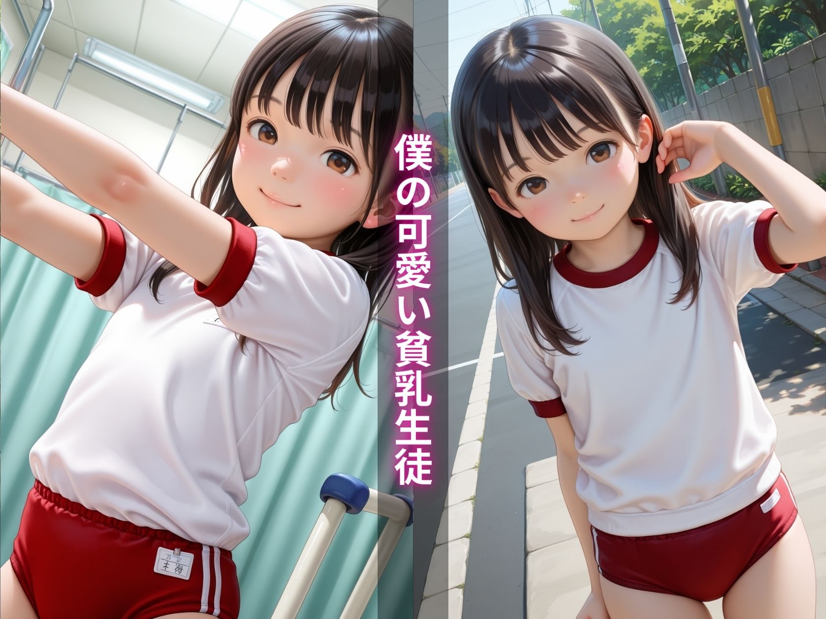 学園のちっぱい少女とガチハメ保健体育 めろんぱふぇ エロ画像3