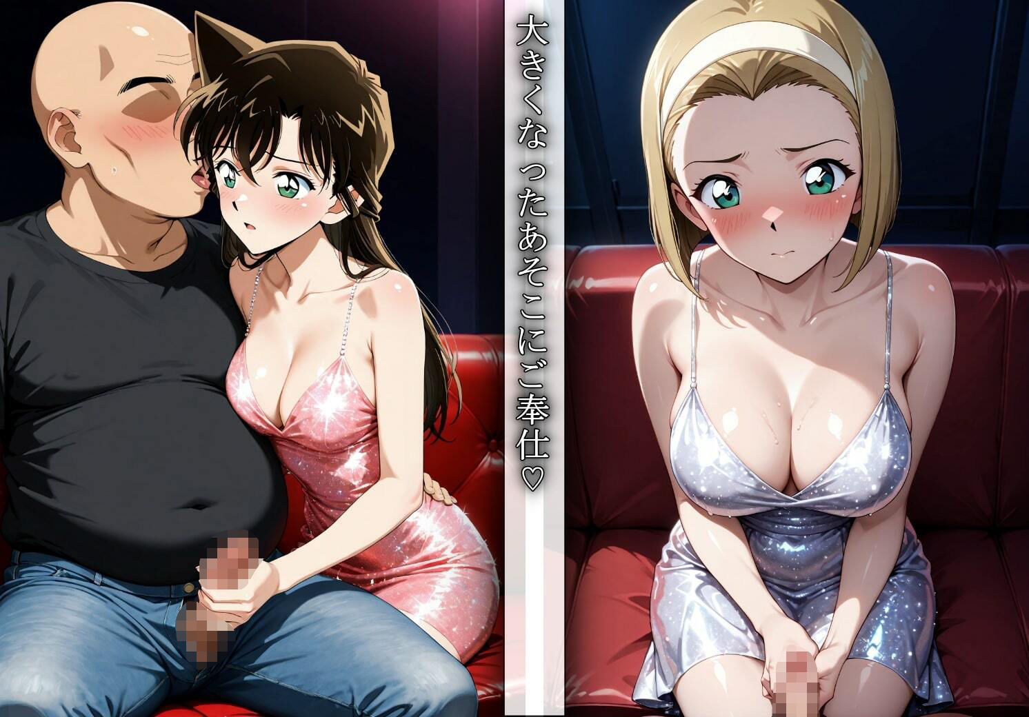 サンプル画像5:憧れのヒロインとエッチができるピンサロ店〜ソノコとラン編〜(プリプリプリティ) [d_673751]