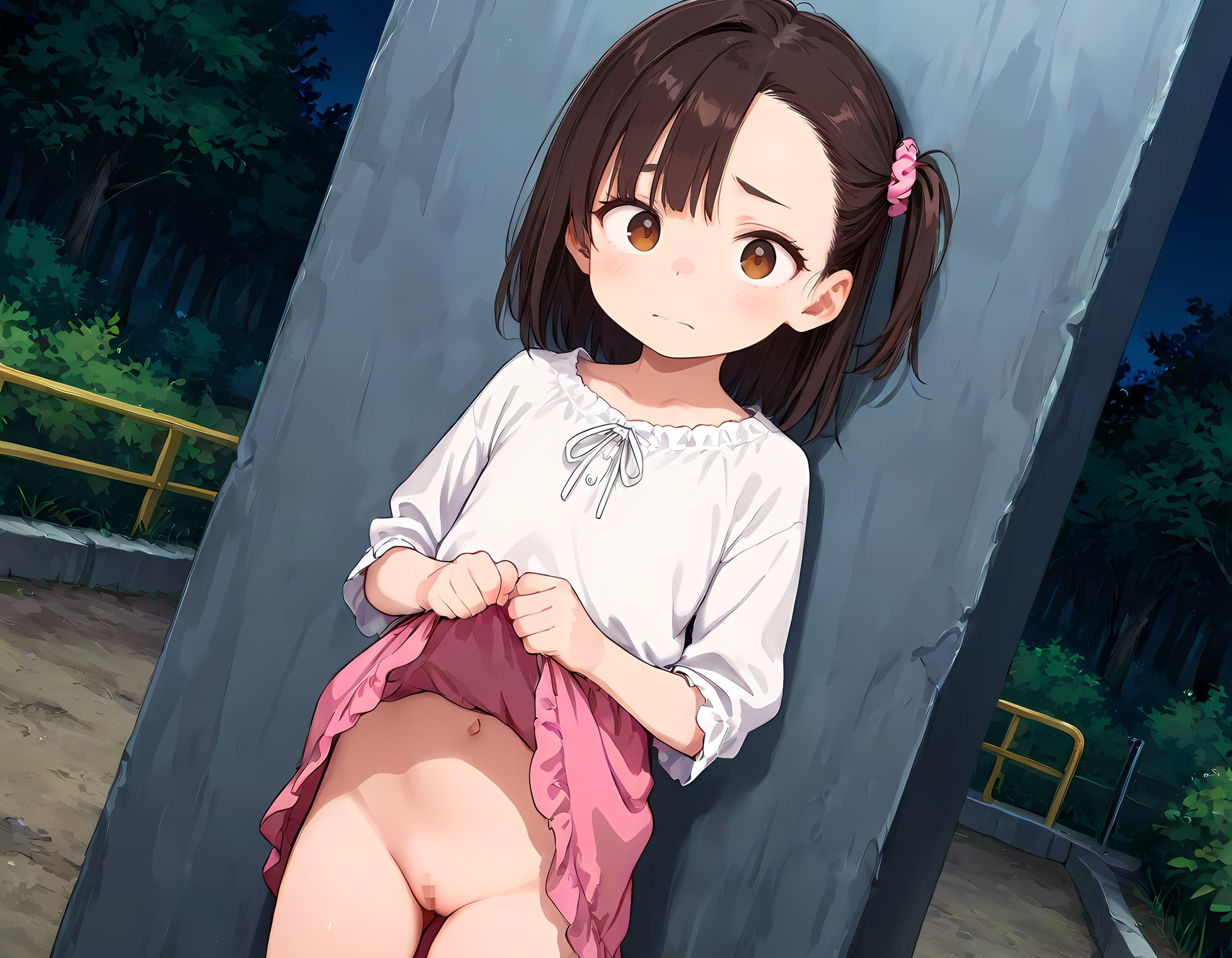 無垢蹂躙 〜公園でおじさんに捕まって…〜 Vol.1 半熟専科 エロ画像3