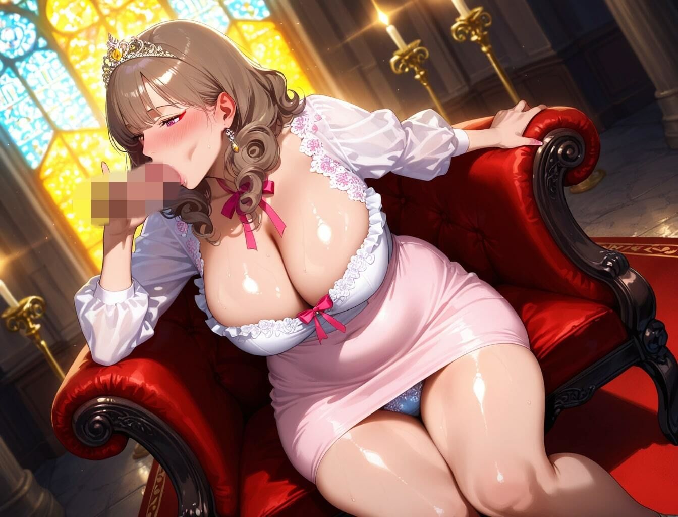 爆乳令嬢とメスイキ「性の舞踏会」 画像8