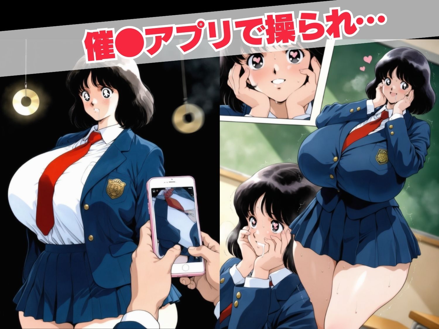 サンプル画像1:【催◯・寝取られ】もしも…浅● 南が、デカ尻＆爆乳だったら…(恋のミラーボール) [d_673889]