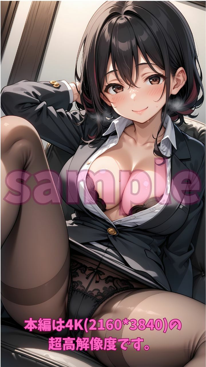 職場の巨乳先輩に毎日誘惑されて、中で出しても止められない 画像2