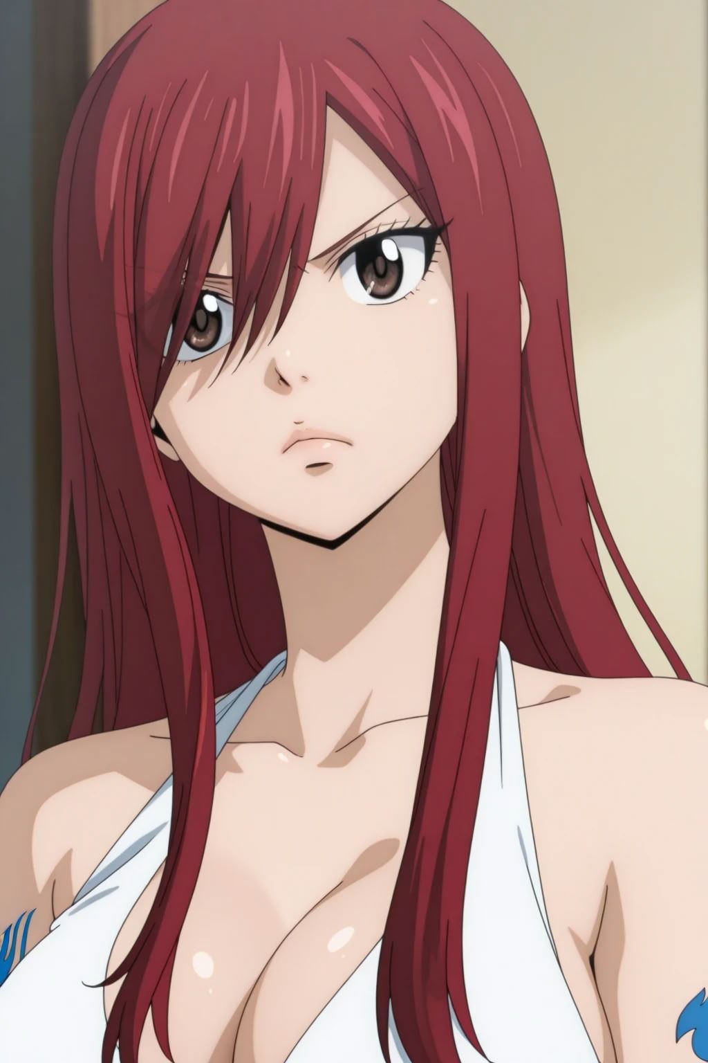 サンプル画像1:エルザ、見知らぬ男と汗だく濃厚セックス(NTR Art) [d_673988]