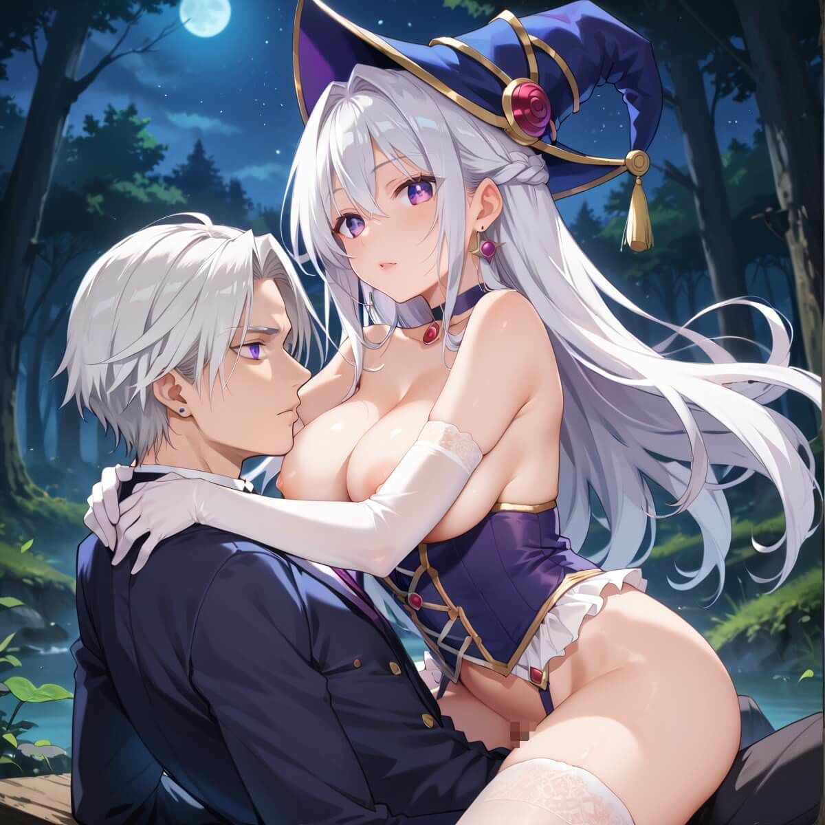 サンプル画像3:千年魔女の渇きを救え〜俺がお前を癒してやるよ〜4【厳選CG240枚収録】(夏目神社) [d_674191]