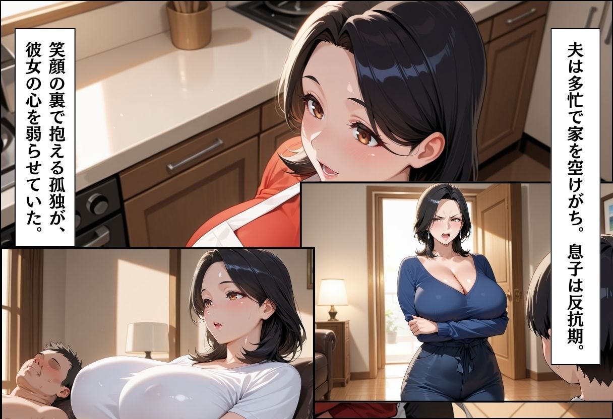 サンプル画像3:人妻キラーの俺が友達の爆乳ママを中出しで落とす話 〜ジム通い人妻編〜(週末の背徳者) [d_674288]