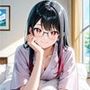 眼鏡っ娘の知的で甘いご奉仕えっち