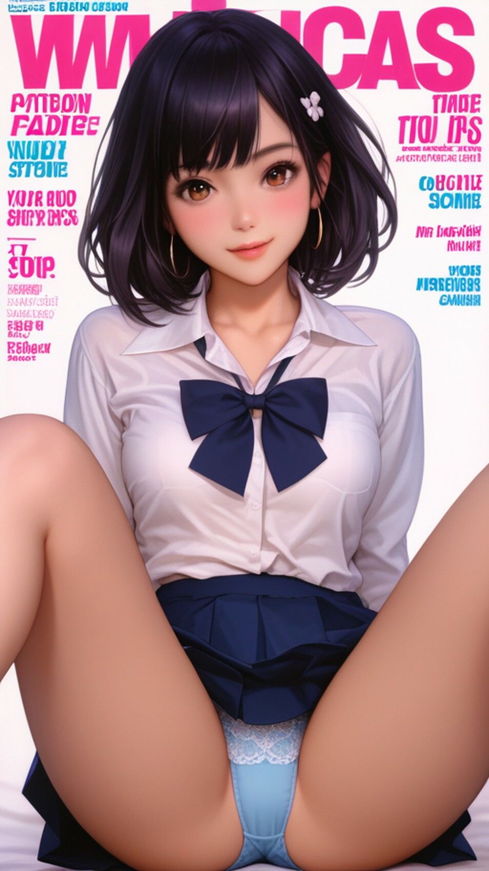 サンプル画像5:読者モデルのお姉さん(トリルグラム) [d_674366]