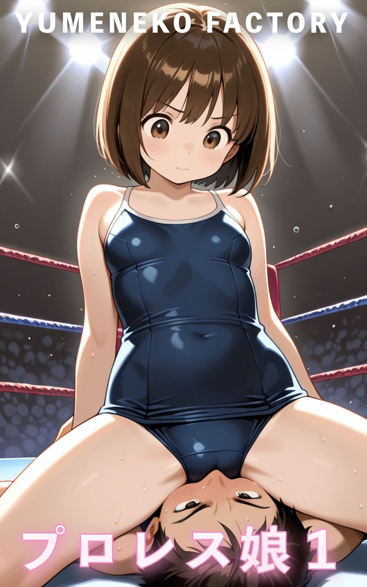 サンプル画像1:プロレス娘（1）(Yumeneko Factory) [d_674385]