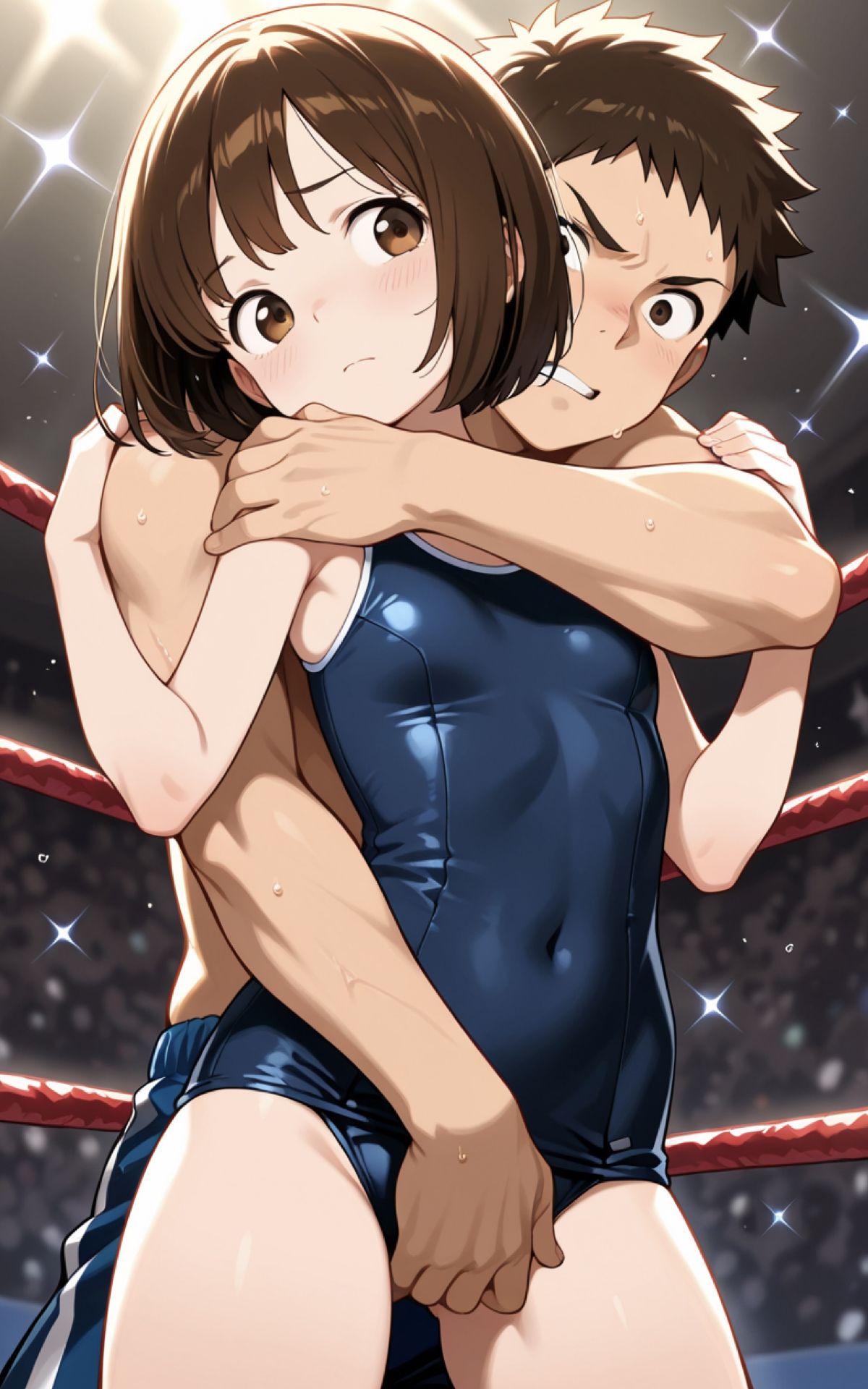 サンプル画像3:プロレス娘（1）(Yumeneko Factory) [d_674385]