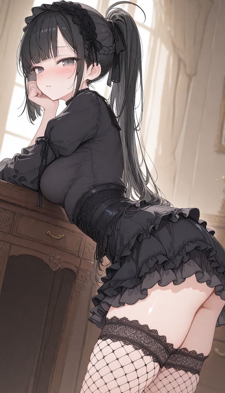 サンプル画像1:ゴスロリ美少女（500枚）(MurabitoX) [d_674401]