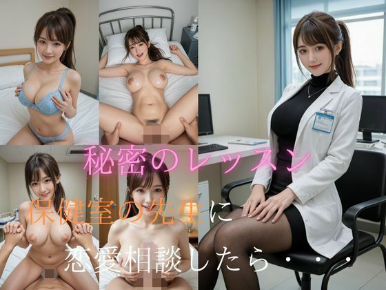 d_674402｜秘密のレッスン  保健室の先生に恋愛相談したら・・・【ペロペロ図鑑】