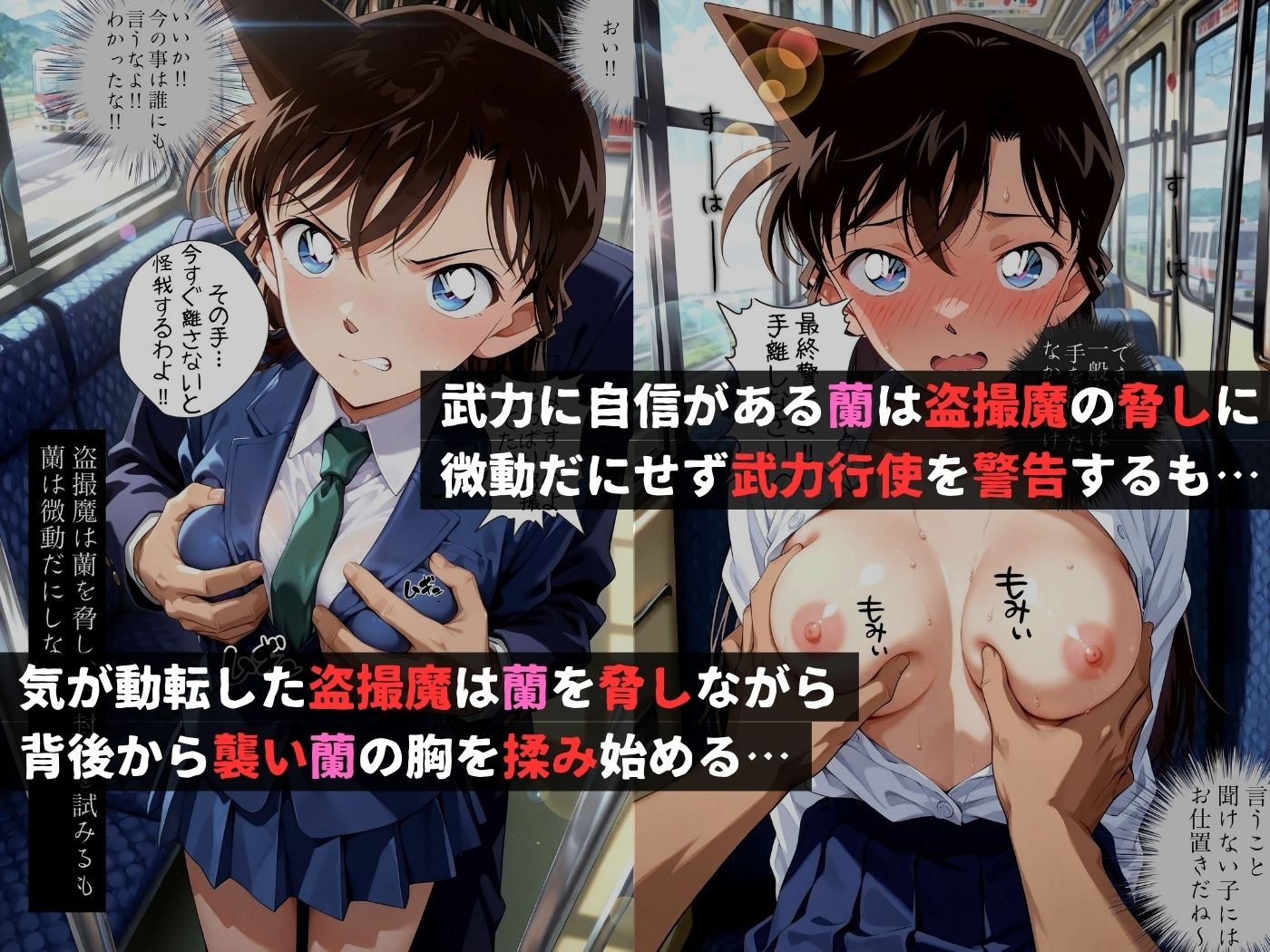 痴●バス〜パンツ盗撮を注意しただけなのに〜毛●蘭編 画像2