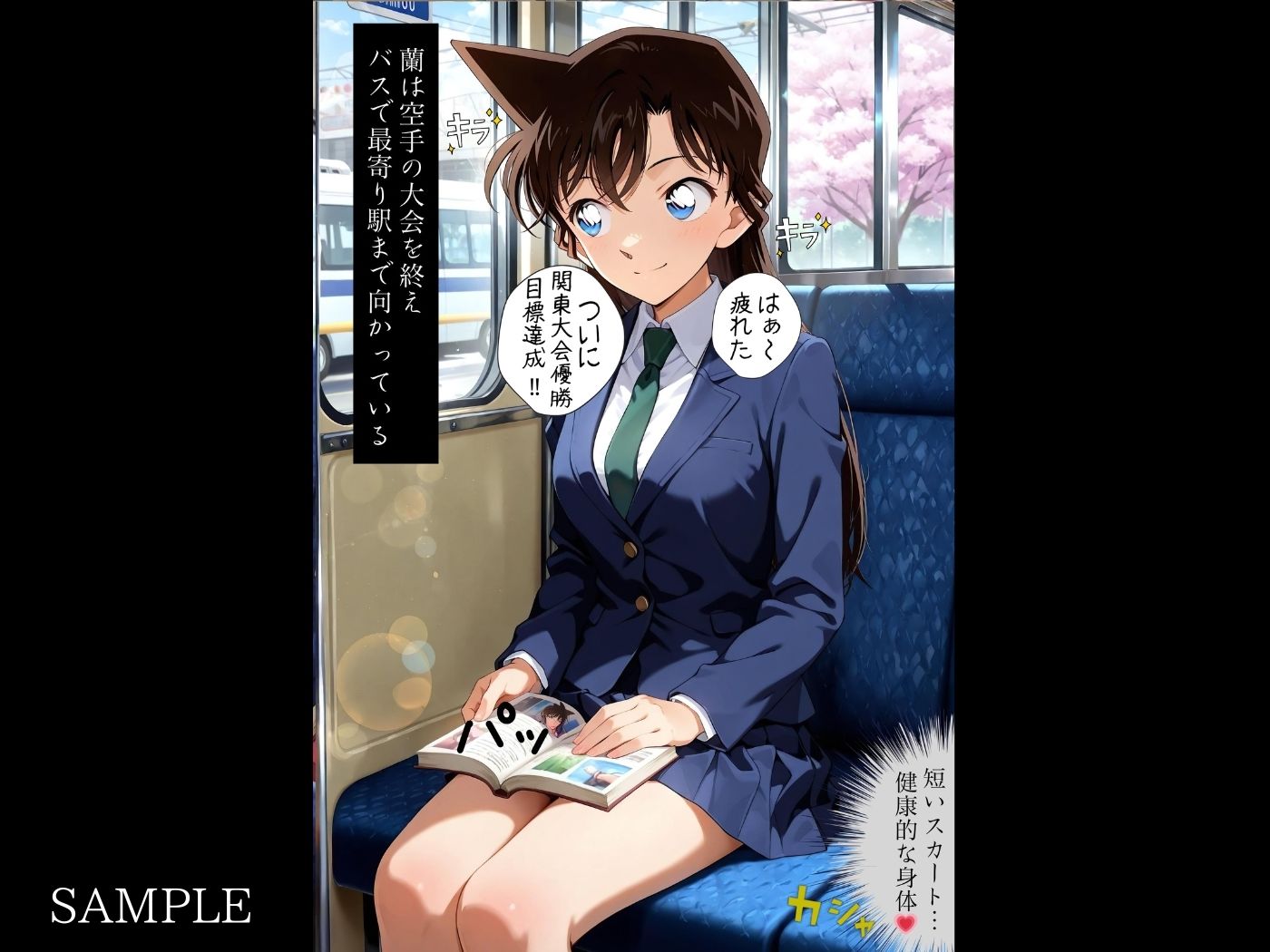 サンプル画像5:痴●バス〜パンツ盗撮を注意しただけなのに〜毛●蘭編(violence  boy) [d_674477]